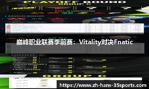 巅峰职业联赛季前赛：Vitality对决Fnatic
